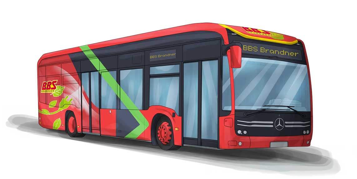 BBS Buswerbung Linienbus