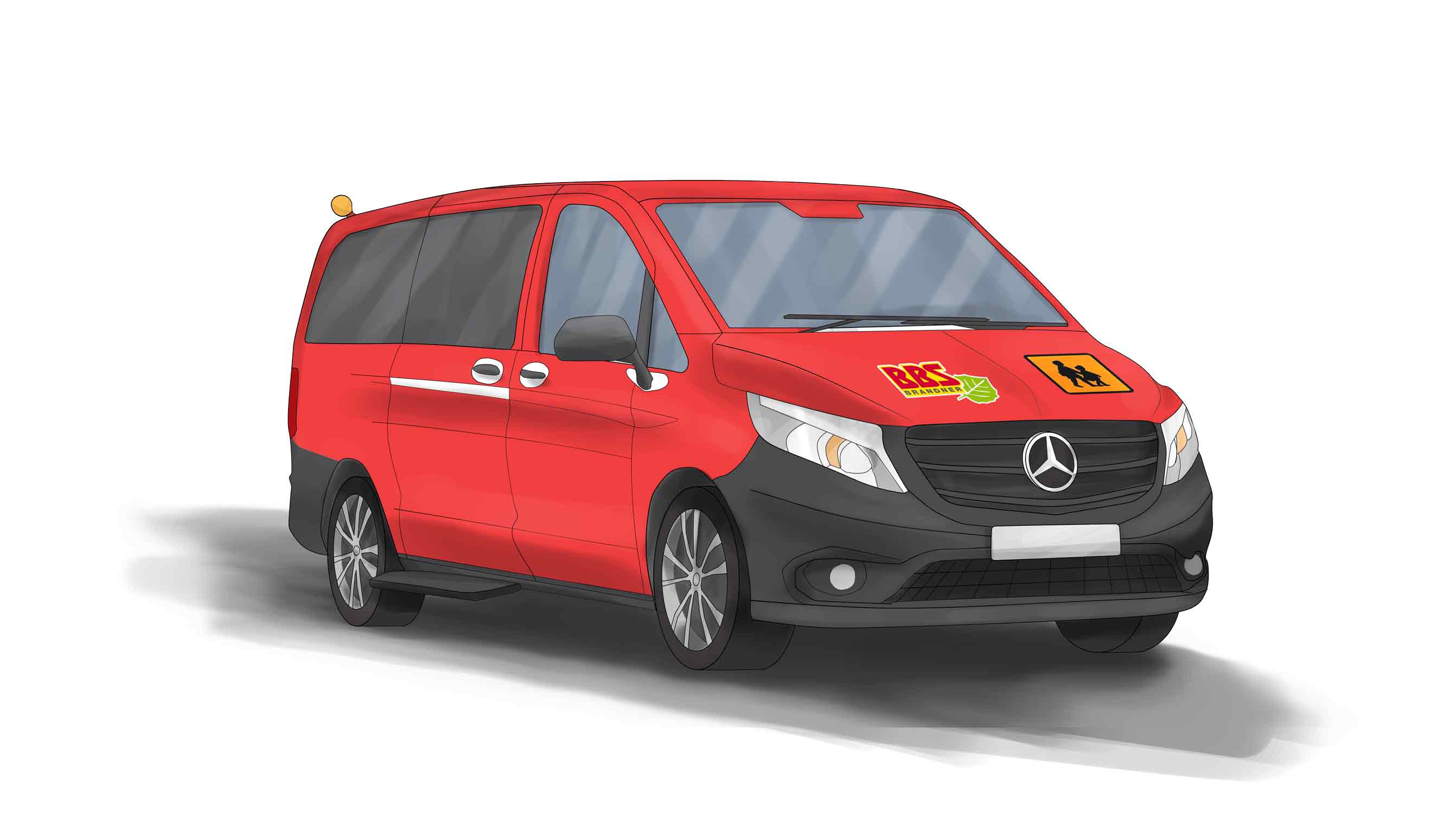 BBS Buswerbung Kleinbus